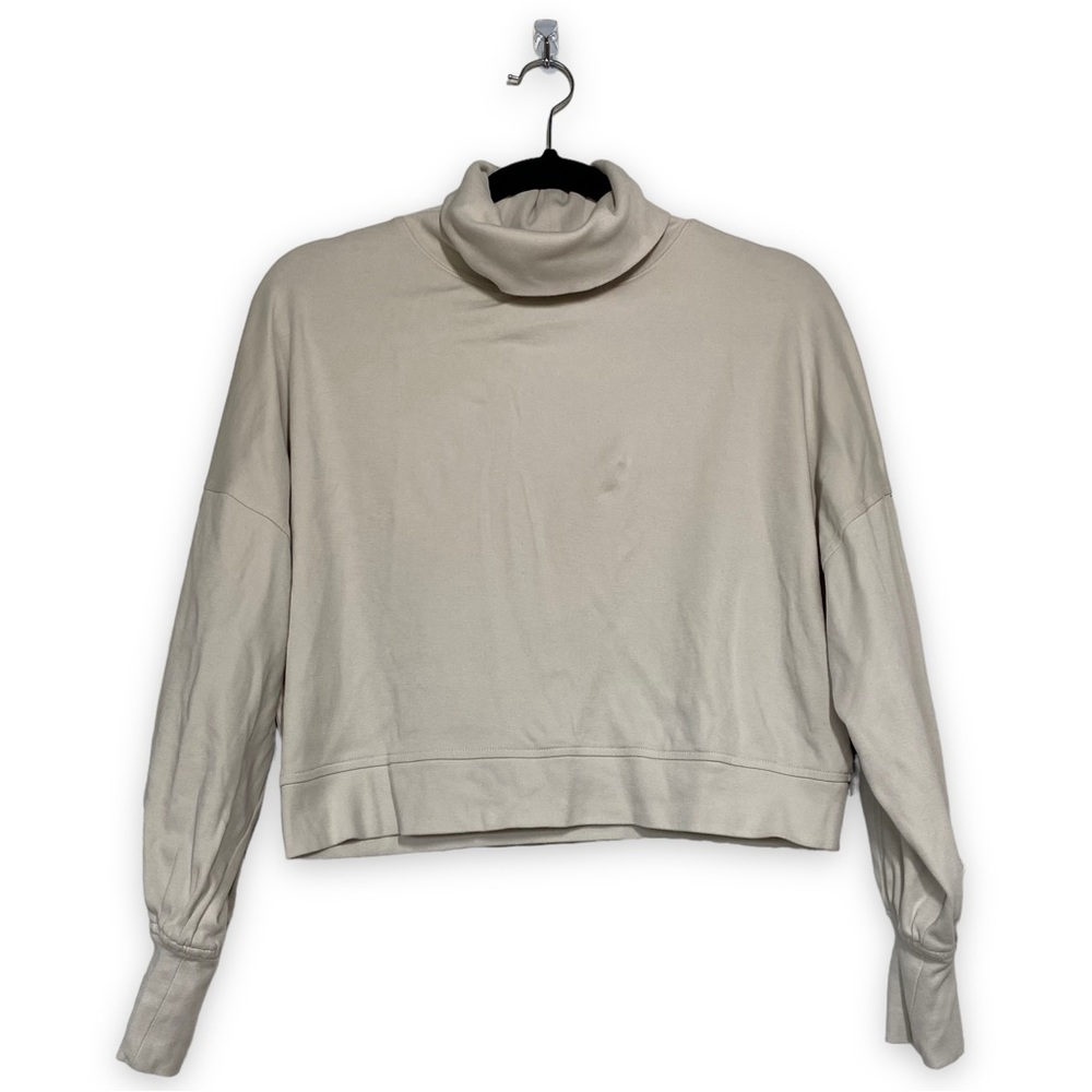 Prologue | Cream Dolman Turtleneck Top | S